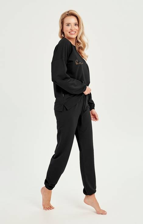 Komplet dresowy 3004 Lia Taro- czarny