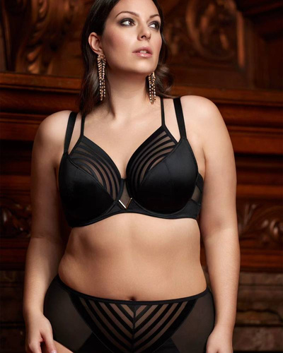 Biustonosz miękki K810 Yoko Gorsenia - czarny