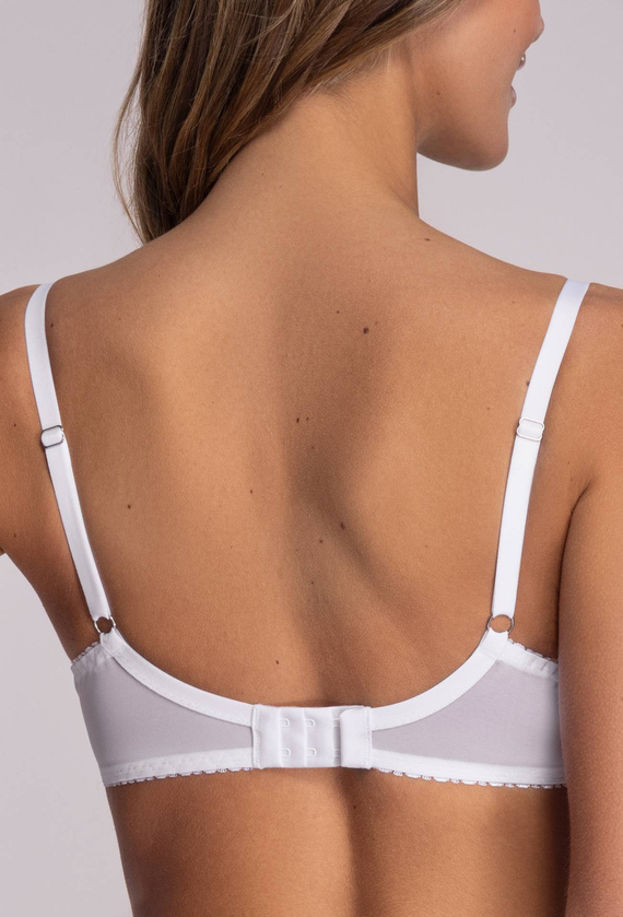 Biustonosz Usztywniany Full Cup 2112 Ava biały