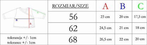 Koszulka niemowlęca 212005 Tola Nicol