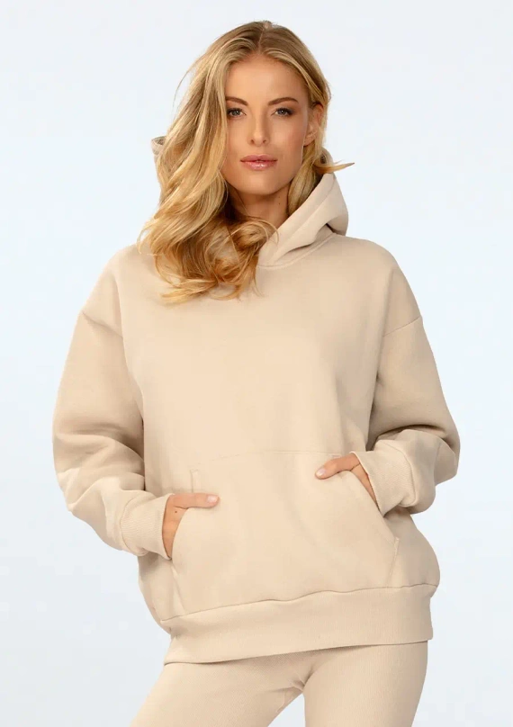 Bluza dresowa Oseye Dkaren - beżowy