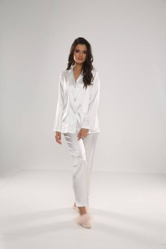 934 Classic Piżama damska Forex - pearl/perłowy