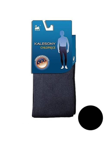 Kalesony chłopięce W28003 / W38003 gładkie - graphite