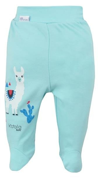 Półśpiochy bawełniane "HAPPY BABY" Koala żółte