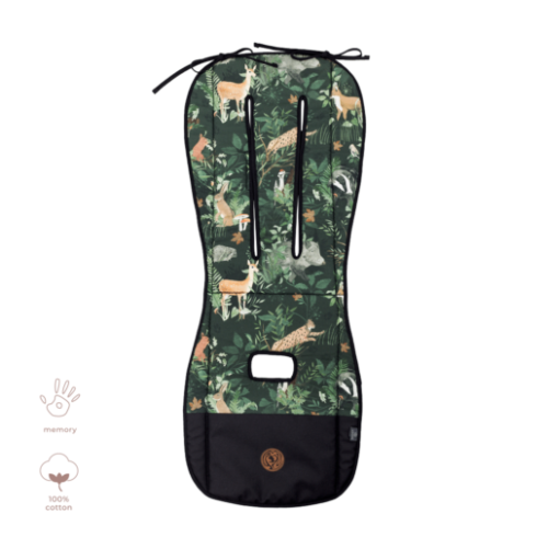 Wkładka do wózka Memory Uni Woodland Makaszka