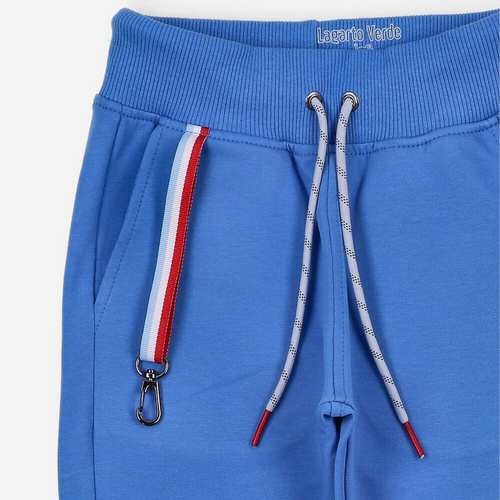 Lagarto Verde Spodnie dresowe dla chłopca- chabrowy