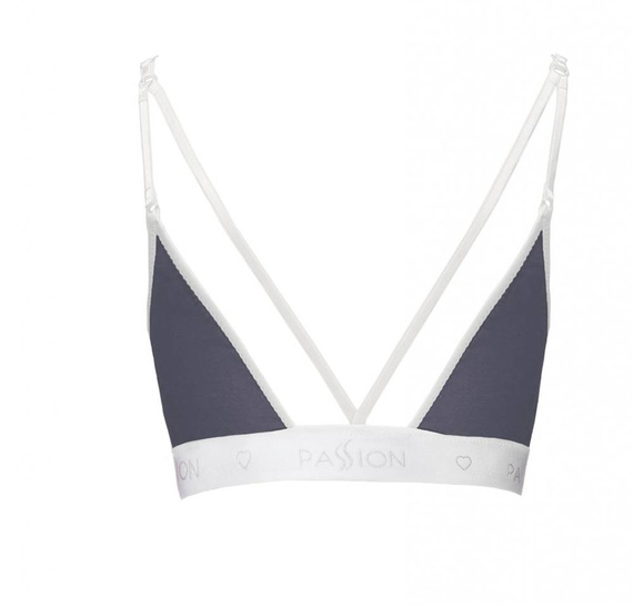 Biustonosz miękki PS007 Passion ciemny szary