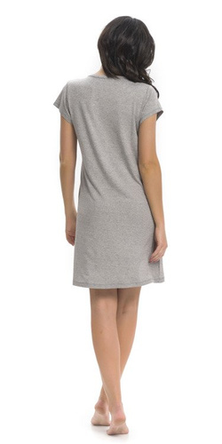 Koszula ciążowa i do karmienia 9116 Doctor Nap- dark grey