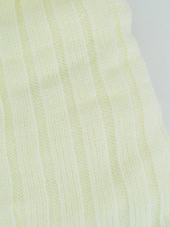 SL001 Getry w prążek Noviti - ecru