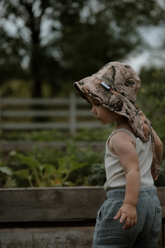 Kapelusz przeciwsłoneczny bambusowy Taste of summer Makaszka
