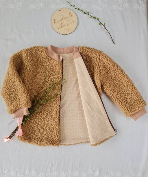 Futerko baranek 3435 Sophie Marija - ciemny beż