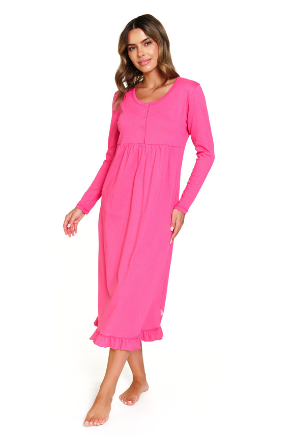 7318 Koszula nocna ciążowa i do karmienia | 100% bawełna | Doctor Nap