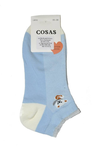 LM18-69/3 Cosas Stopki Damskie Ulpio 2 błękitny