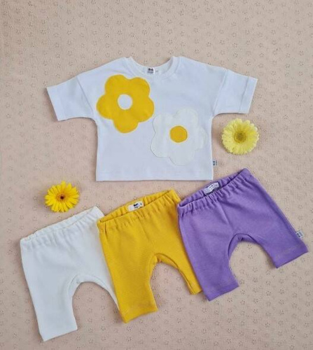 Kolarki prążek 3511/3E Marija  - ecru