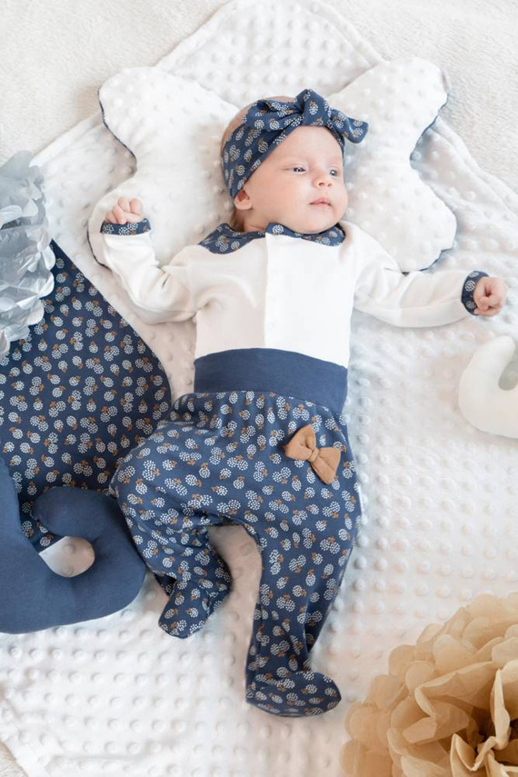 179098 Sonia Body z długim rękawem rozpinane Nicol - krem