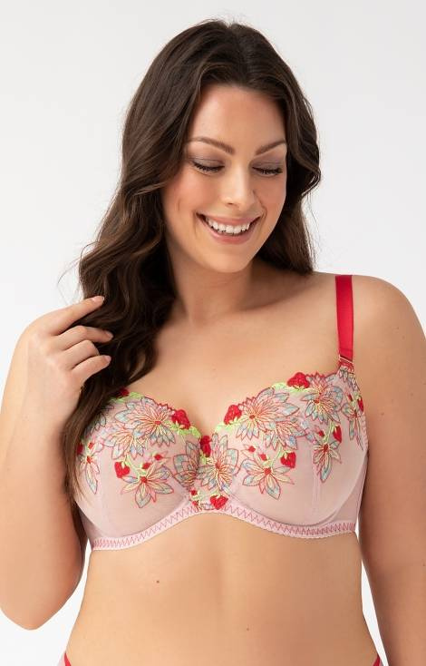 Gorsenia Biustonosz miękki K 775 Chica - różowy