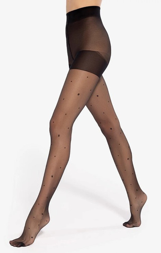 Body Plus Size Fashion 02 Rajstopy 20 den Gatta - nero