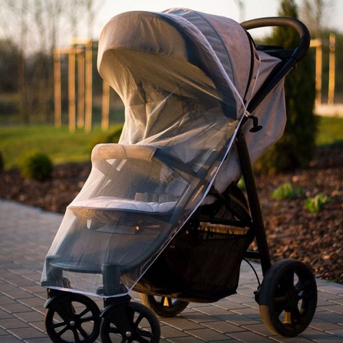 Moskitiera do wózka ALA0446 Akuku czarny 