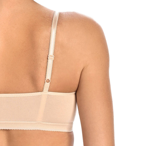 Biustonosz braletka bez fiszbin Bianca Teyli - beżowy