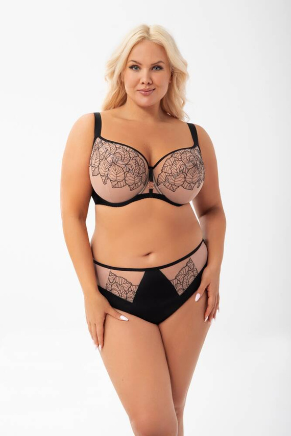 Gorsenia Biustonosz miękki K 924 Palmira czarny