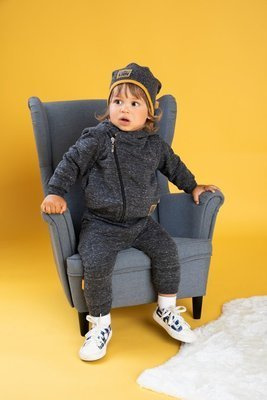 173275 Prince Bluza dresowa rozpinana Nicol - grafit