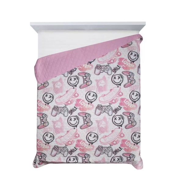 Narzuta dekoracyjna pady Kids 17 Design91 różowy