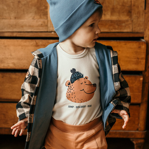 Bluza z kapturem Jump Eevi- czarny/beżowy