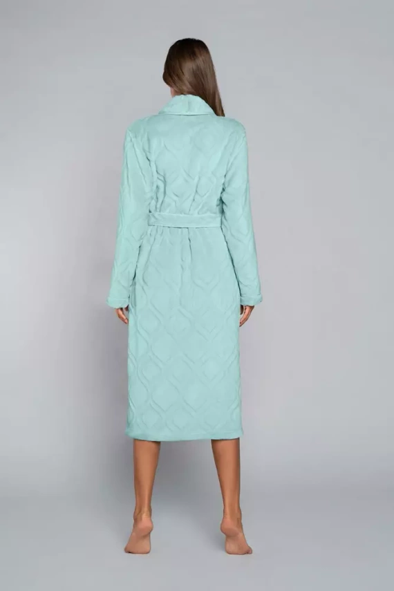 Szlafrok damski Morena Italian Fashion - miętowy