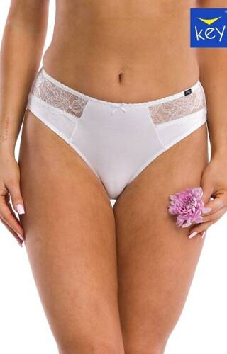 Figi damskie LPC 280 A'2  2-pak Key biały