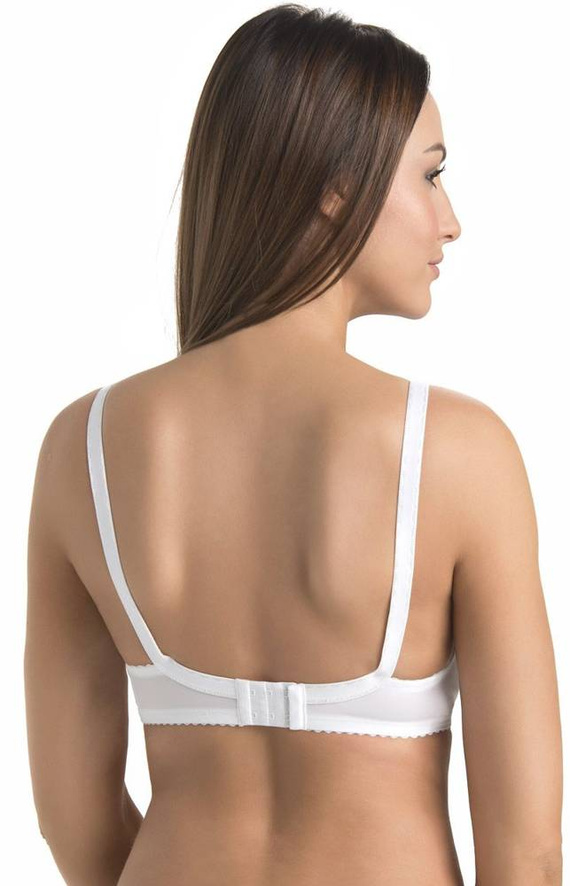 Biustonosz miękki Andorra Teyli - biały