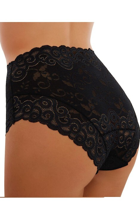 Figi damskie Ines Emili czarny