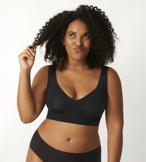 Biustonosz push-up Bralette Zero feel Sloggi - czarny