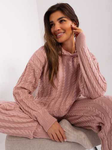 Komplet damski BA-KMPL-0281.31P - jasny różowy