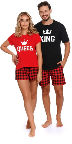 PMB.9952 Piżama Męska Doctor Nap - red