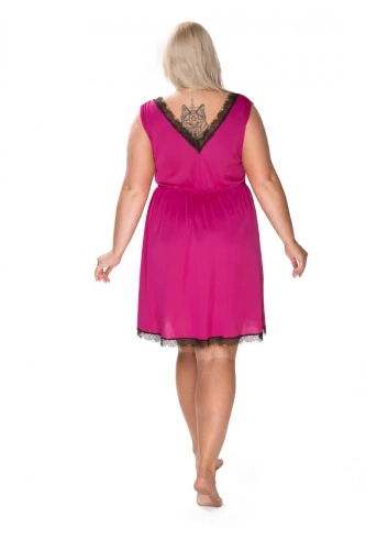 Koszula nocna 86604 Aveline Mewa fuksjowy