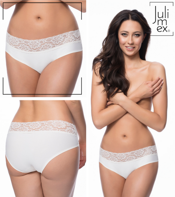 Figi Hipster Panty - biały