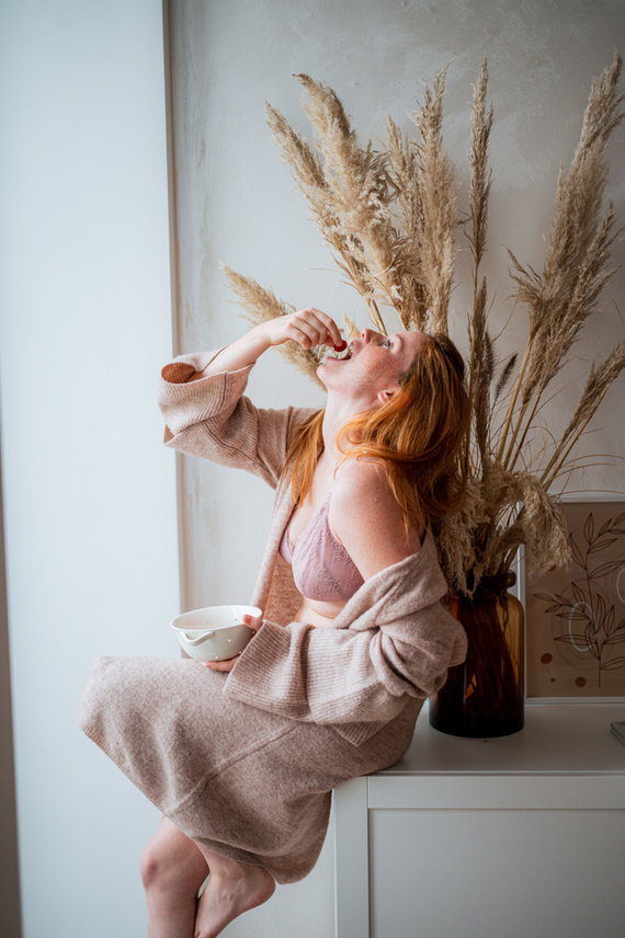 Miękki biustonosz do karmienia Fave Rose Gold Momtobe - różowy