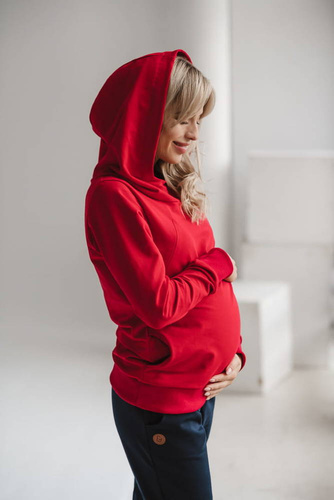 Bluza do karmienia Milk Please Milk&Love czerwony