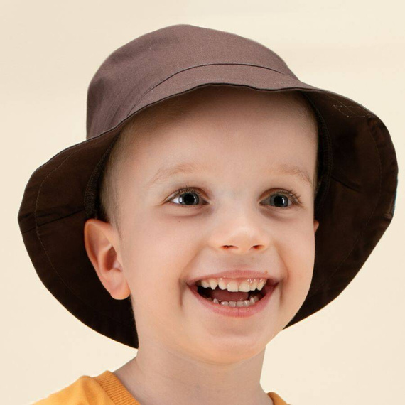 Kapelusz chłopięcy Safari Pinokio - brązowy
