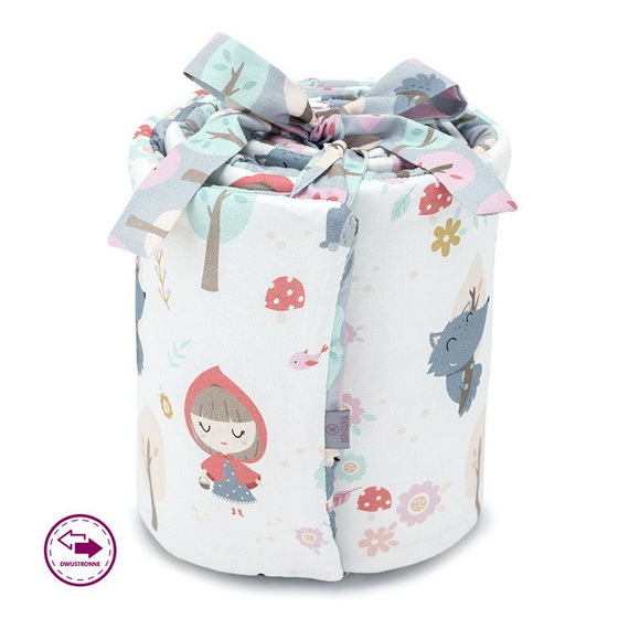 Ochraniacz na szczebelki do łóżeczka Na Sygnale - Makaszka