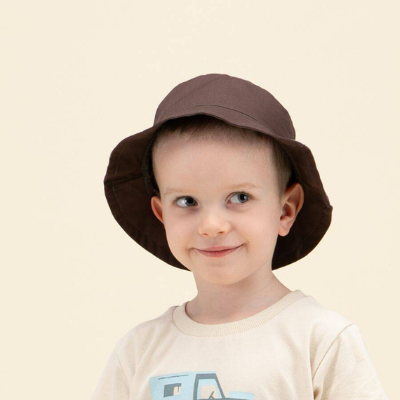 Kapelusz chłopięcy Safari Pinokio - brązowy