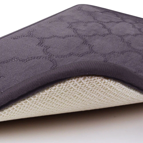 Dywanik mata Novia Diamond Domarex szary