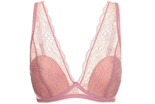 Miękki biustonosz do karmienia Charmy Soft Black Momtobe - różowy