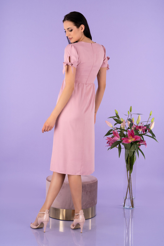 Sukienka damska Birgia D145 Merribel - powder