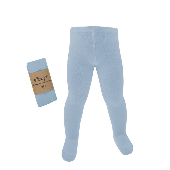 Rajstopy bambusowe 141607 Nicol - niebieski