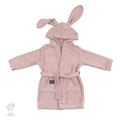 Szlafrok dziecięcy bambusowy Sepia Rose Makaszka