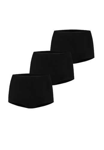 Figi bawełniane 3-pack 1162-3 Andreaa Teyli - czarny