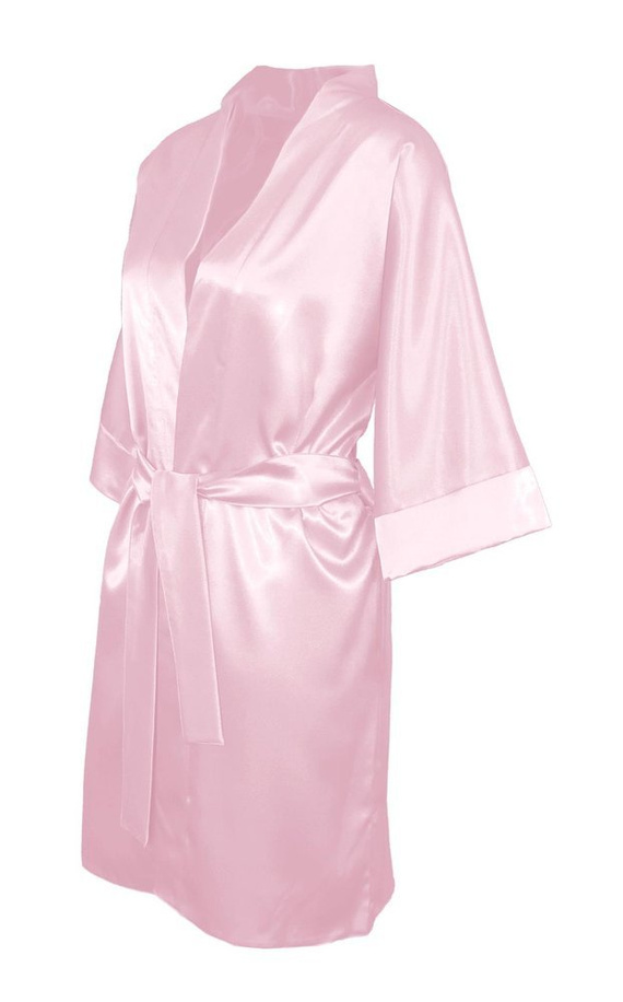 Podomka 90 Szlafrok Damski Dkaren - jasny róż