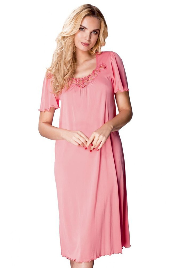 Koszula nocna damska 4112 Beatriz Mewa miętowy