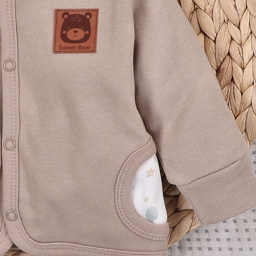 Nini Sky Journey – dwuwarstwowa bluza chłopięca z bawełny organicznej